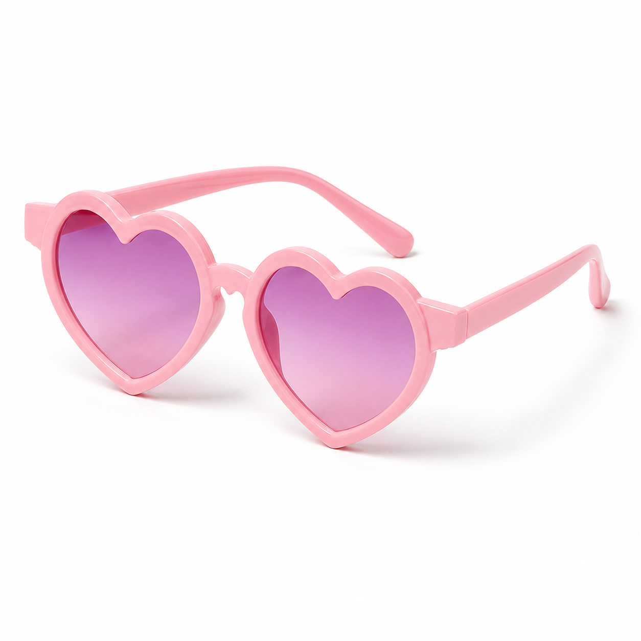 Lunettes de Soleil Enfant - Cœur Rose