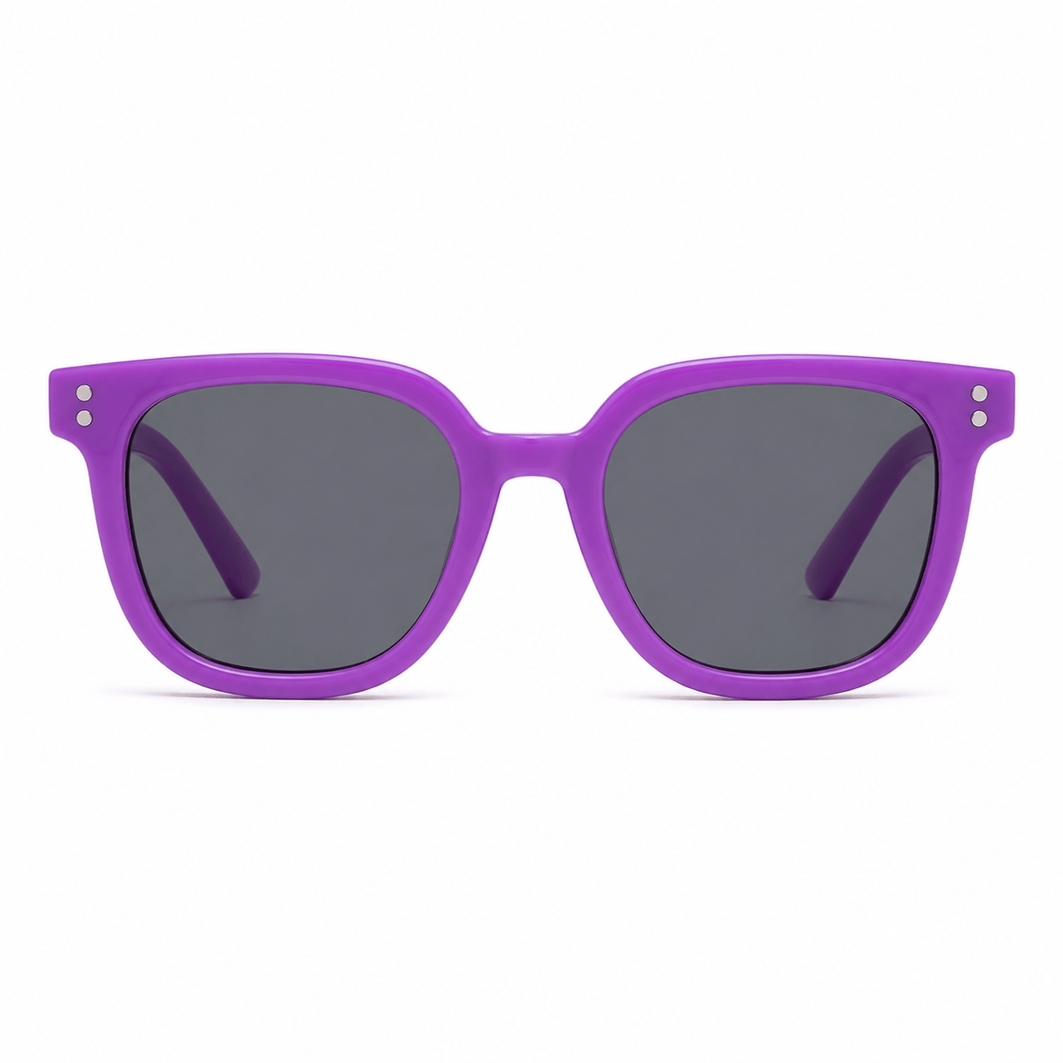 Lunettes de Soleil Enfants - Carrées Violettes