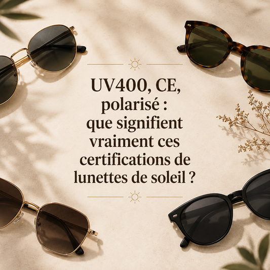 UV400, CE, polarisé : que signifient vraiment ces certifications de lunettes de soleil ?