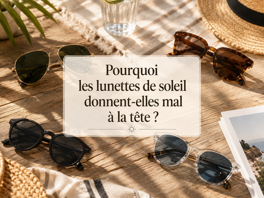 Pourquoi les lunettes de soleil donnent-elles mal à la tête ?