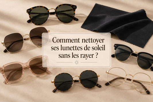 Comment nettoyer ses lunettes de soleil sans les rayer ?