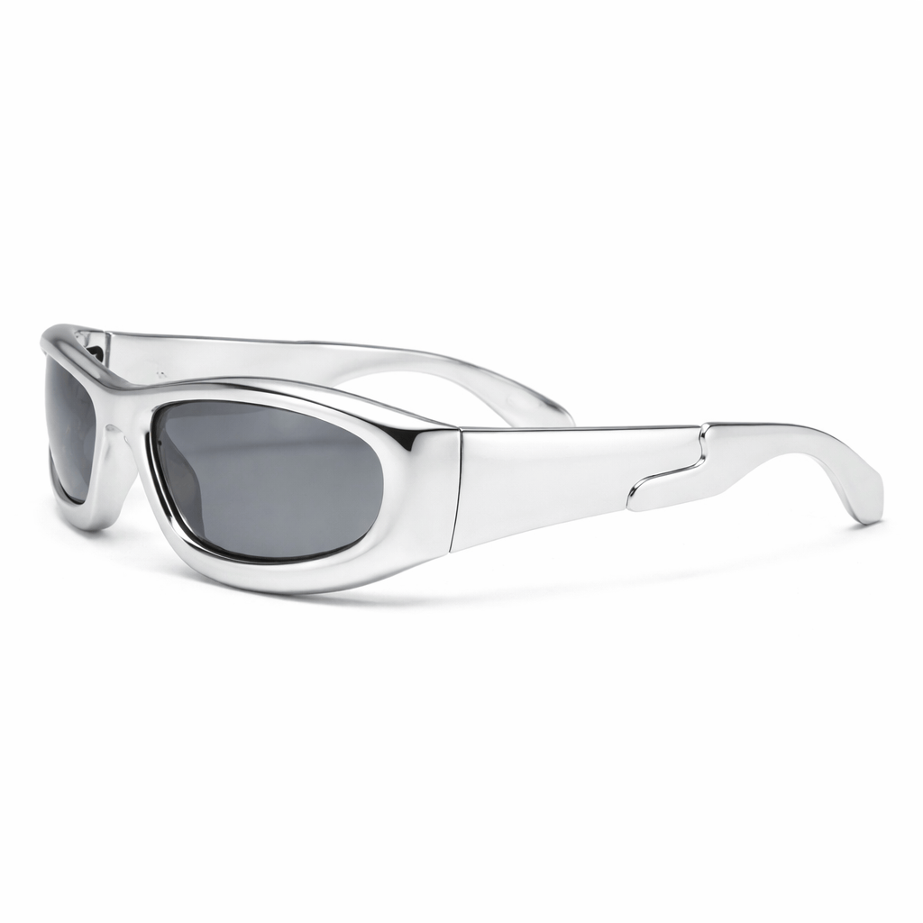 Lunettes de Soleil – Nova Argent Futuristes