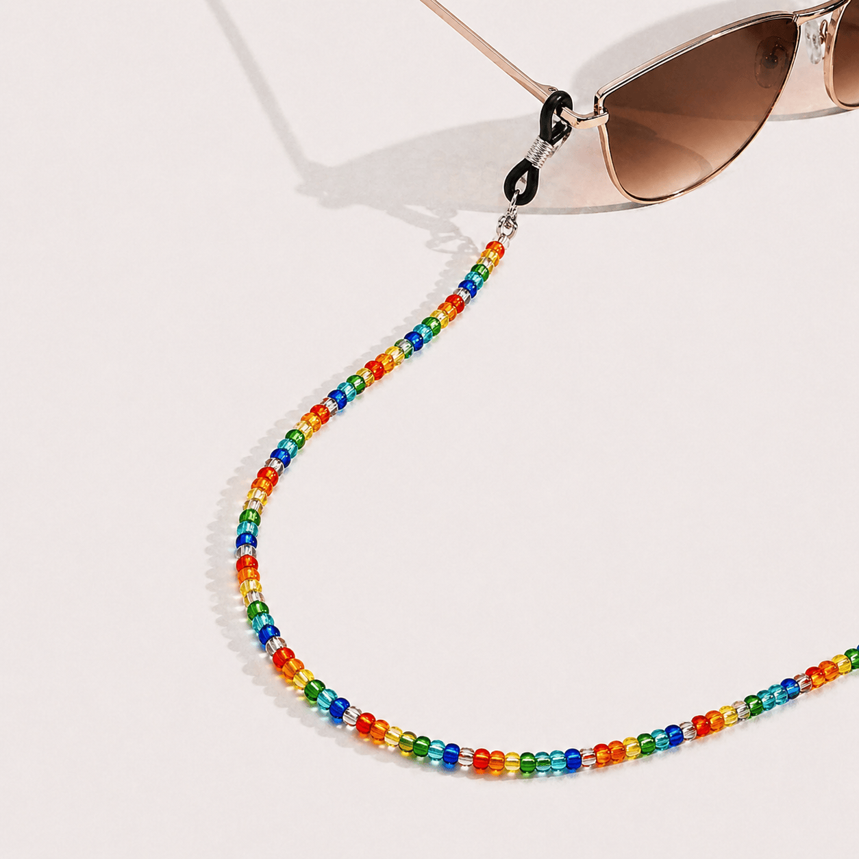 Chaîne de Lunettes - Perles Multicolore