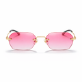 Lunettes de Soleil - Rectangulaires Roses