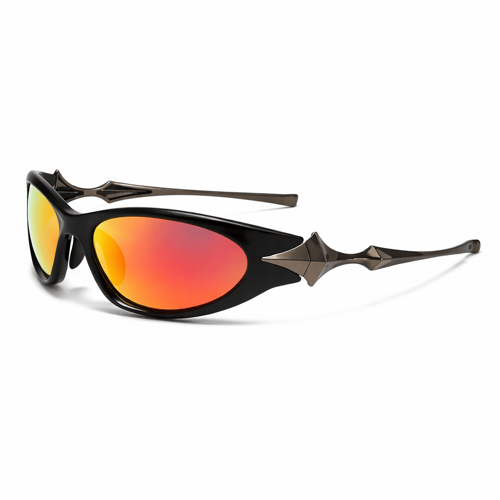 Lunettes de Soleil – Futuristes Spatiales Noires
