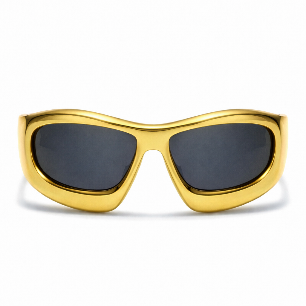 Lunettes de Soleil - Nova Dorées Futuristes