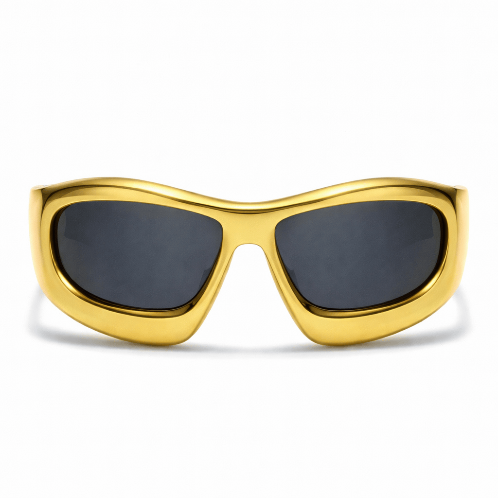 Lunettes de Soleil - Nova Dorées Futuristes
