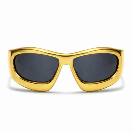 Lunettes de Soleil - Nova Dorées Futuristes