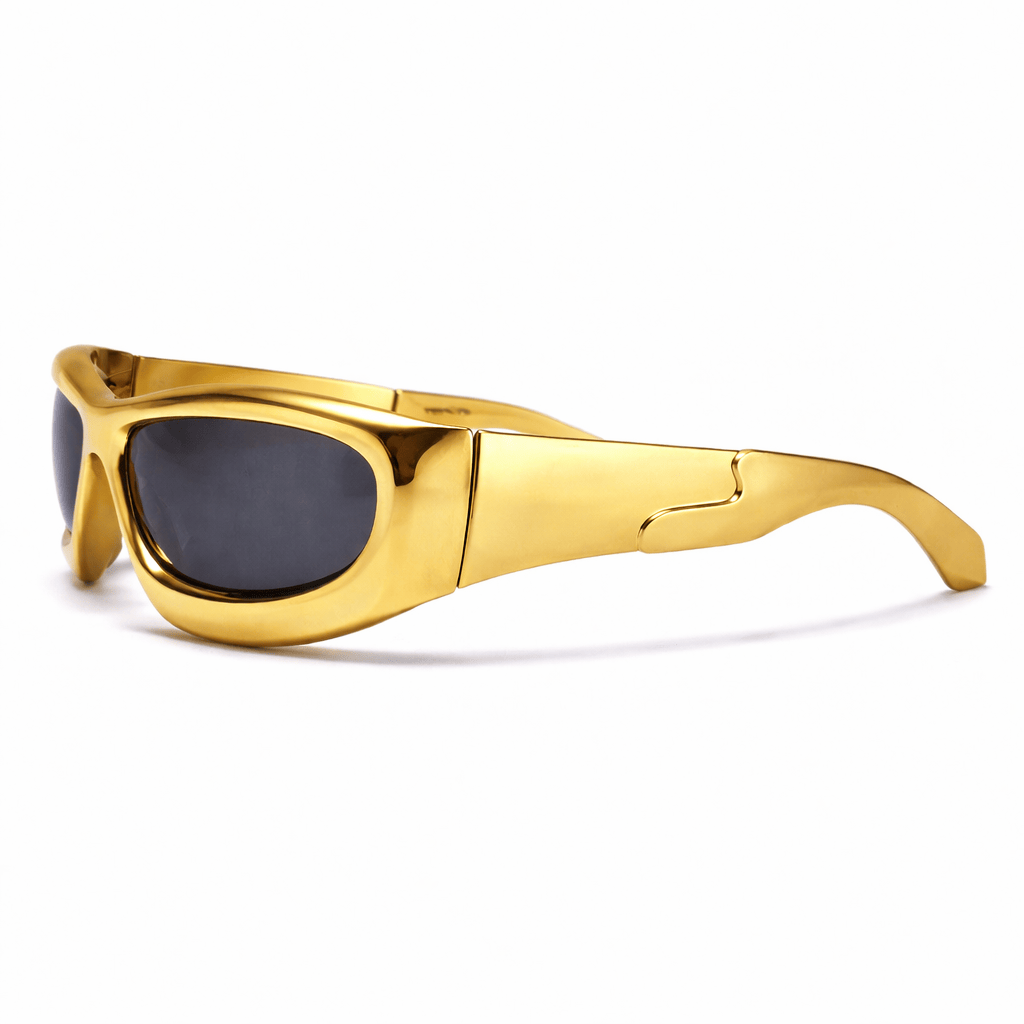 Lunettes de Soleil - Nova Dorées Futuristes