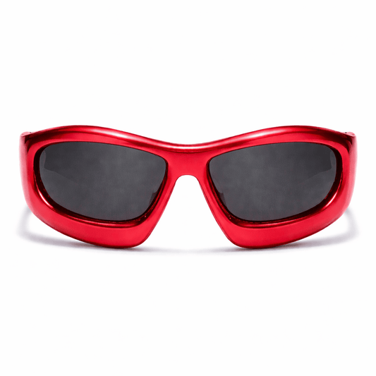 Lunettes de Soleil – Nova Rouges Futuristes