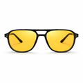 Lunettes de Soleil - Aviateur Jaunes