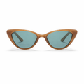Lunettes de Soleil – Œil de Chat Beige