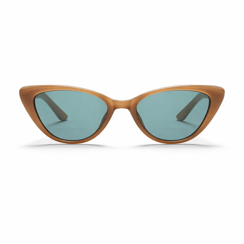 Lunettes de Soleil – Œil de Chat Beige