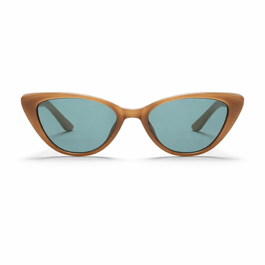 Lunettes de Soleil – Œil de Chat Beige
