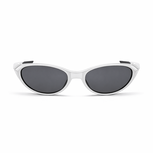 Lunettes de Sport - Cyclisme Ovales Blanches