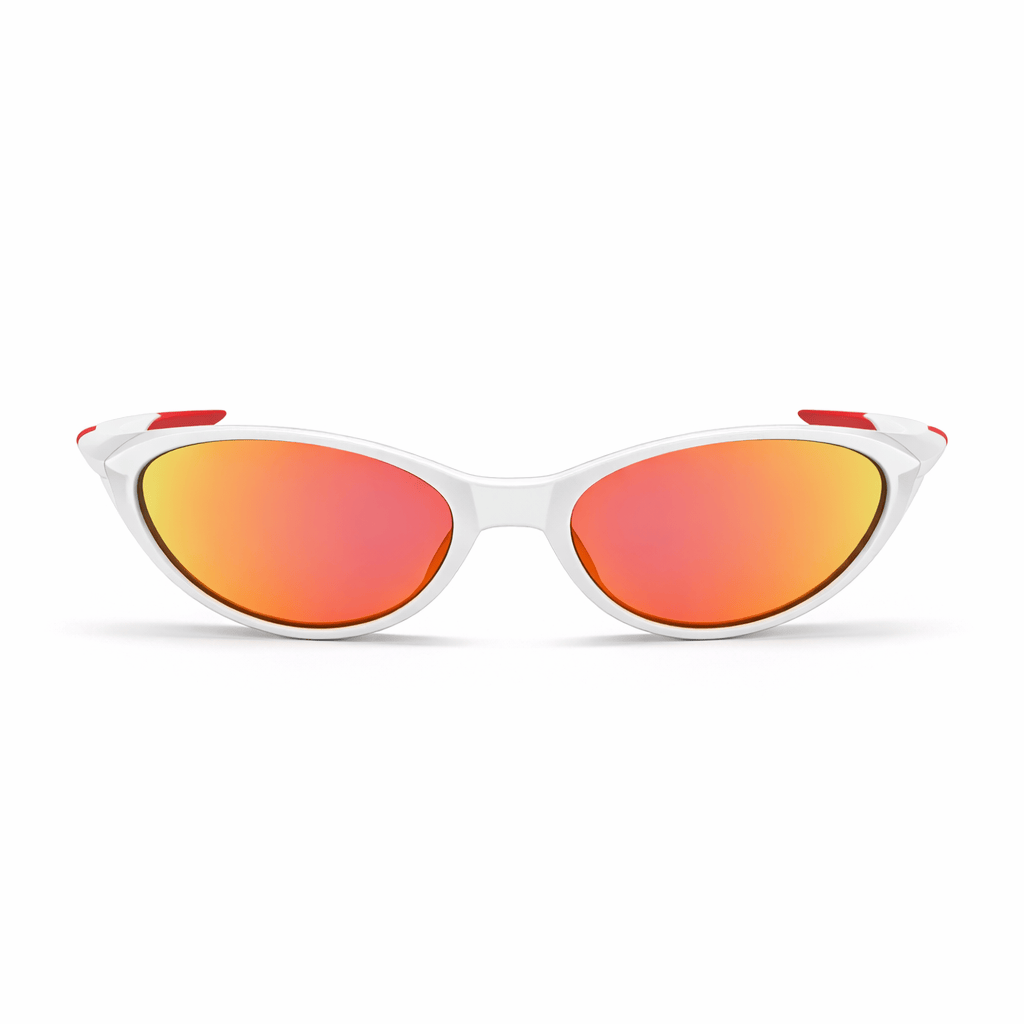 Lunettes de Sport - Cyclisme Ovales Rouges