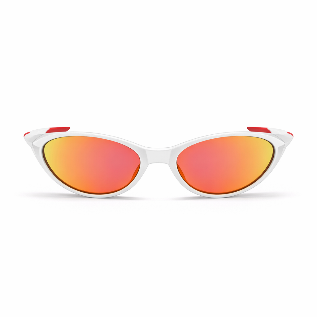 Lunettes de Sport - Cyclisme Ovales Rouges