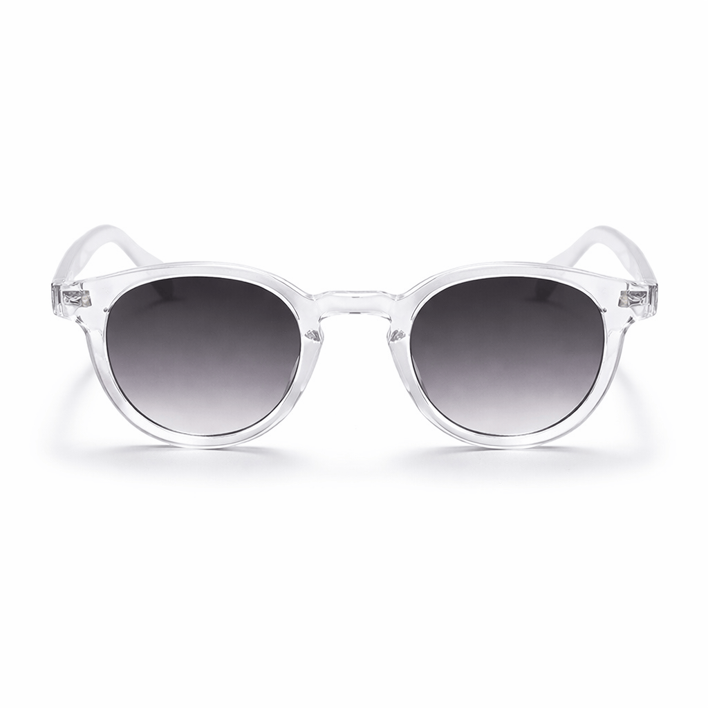 Lunettes de Soleil - Rondes Transparentes