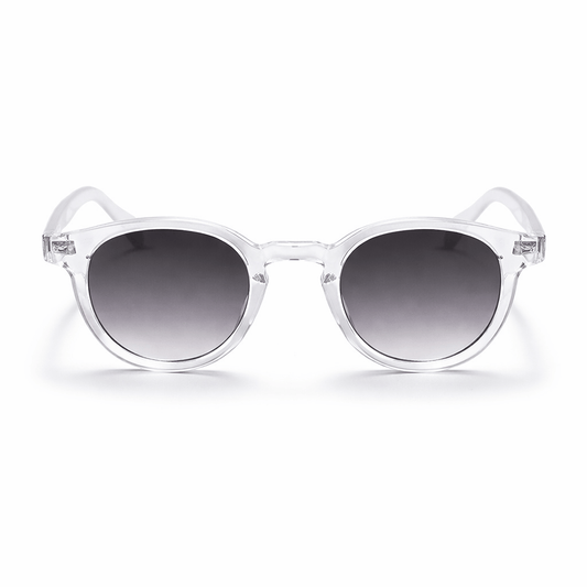 Lunettes de Soleil - Rondes Transparentes