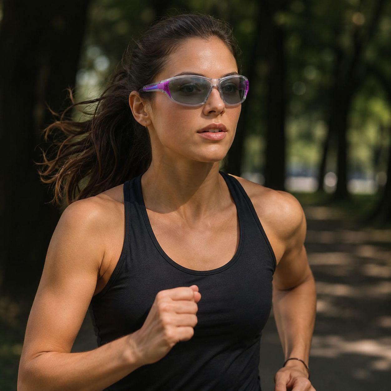 Lunettes de Sport Photochromiques – Violettes