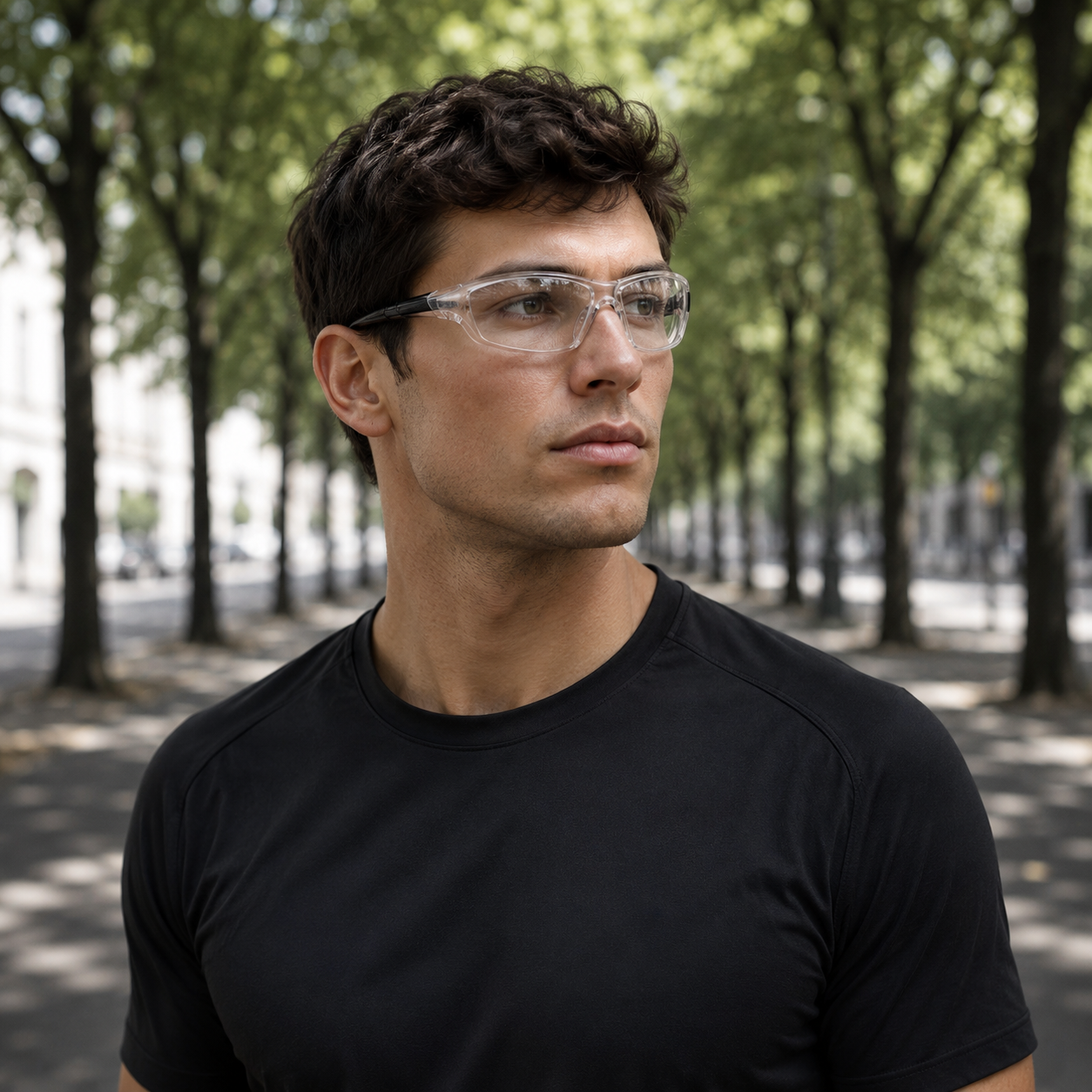 Lunettes de Sport Photochromiques – Noires