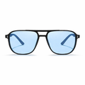 Lunettes de Soleil - Aviateur Bleues