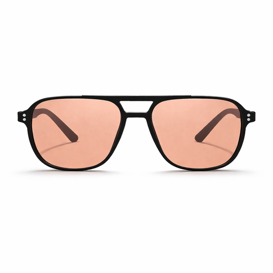 Lunettes de Soleil - Aviateur Corail