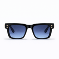 Lunettes de Soleil - Carrées Bleues