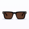 Lunettes de Soleil - Carrées Marron
