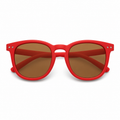 Lunettes de Soleil - Enfant Rondes Rouges