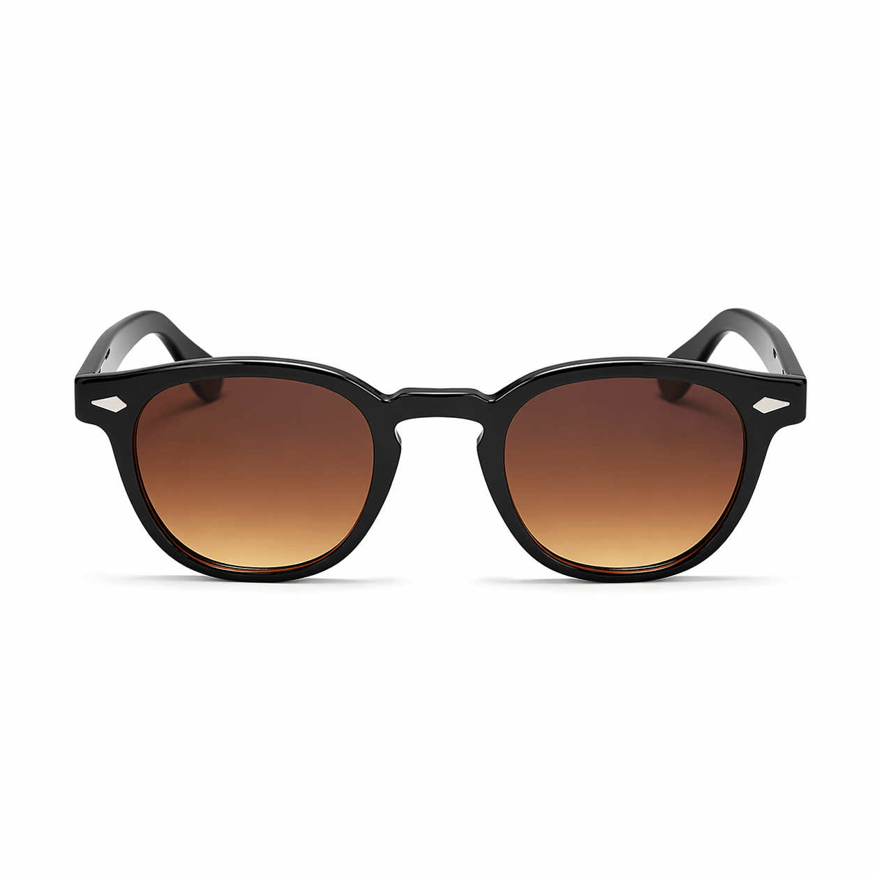 Lunettes de Soleil - Rondes Marrons