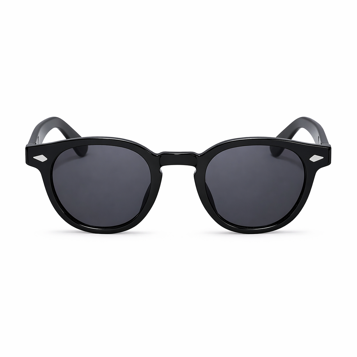 Lunettes de Soleil - Rondes Noires