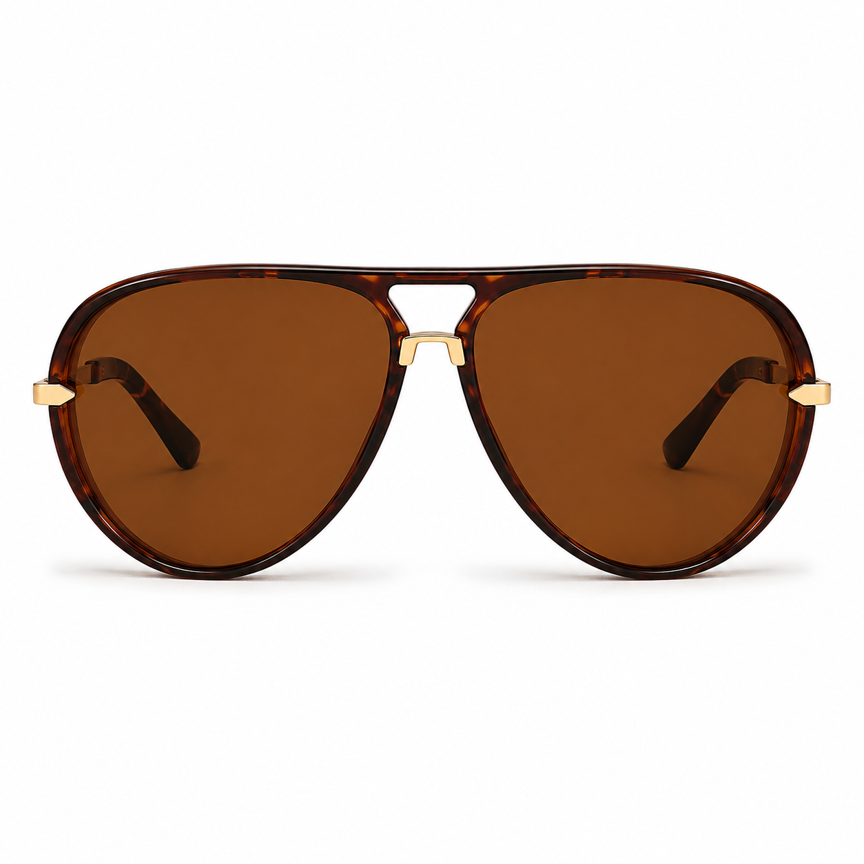 Lunettes de Soleil Aviateur Solena Ecaille
