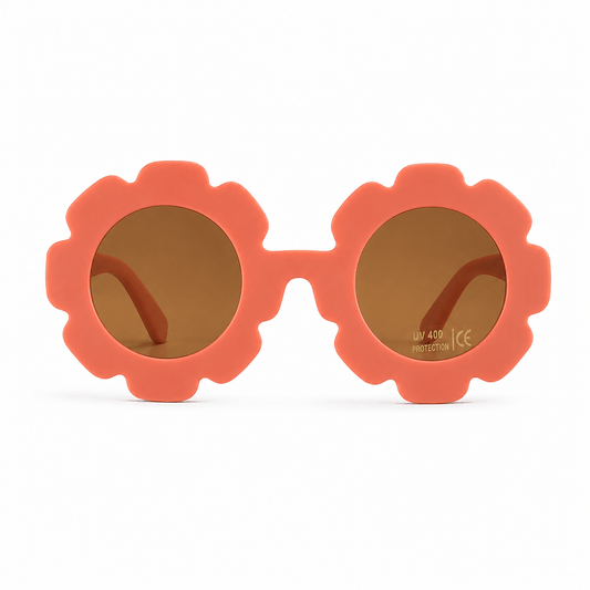 Lunettes de Soleil Enfant – Fleur Corail