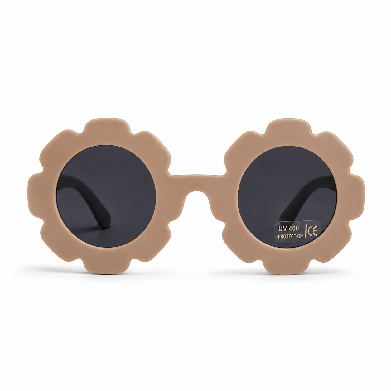 Lunettes de Soleil Enfant – Fleur Marron