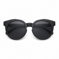 Lunettes de Soleil - Enfant Rondes Noires