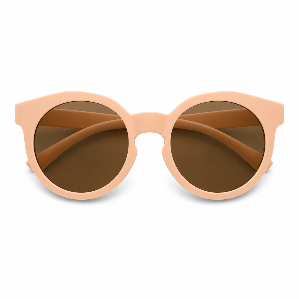 Lunettes de Soleil - Enfant Rondes Roses