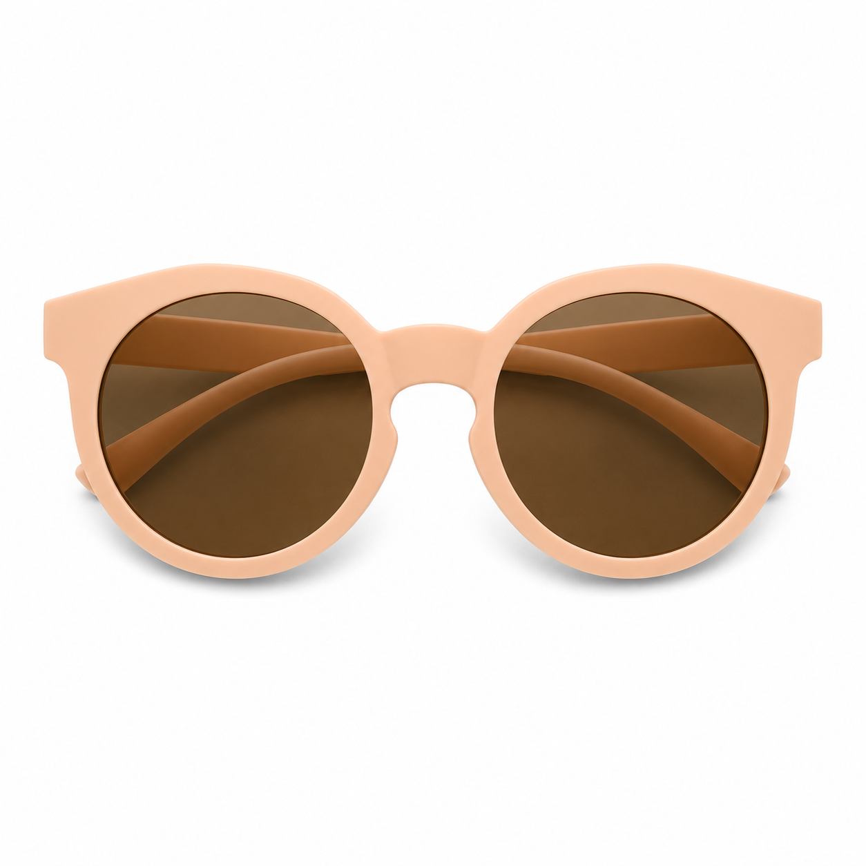 Lunettes de Soleil - Enfant Rondes Roses