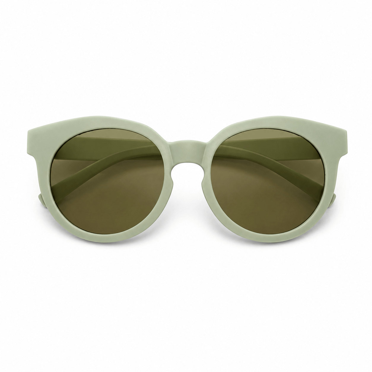 Lunettes de Soleil - Enfant Rondes Vertes
