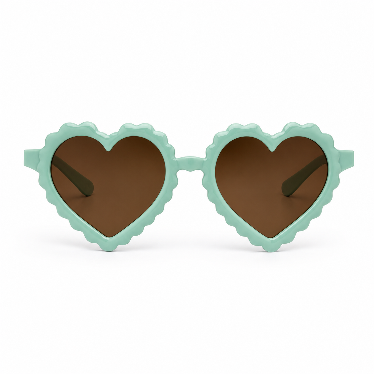 Lunettes de Soleil Enfant - Cœur Turquoise