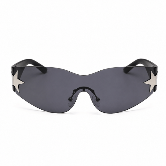 Lunettes de Soleil Futuristes -  Étoile Noir