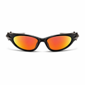 Lunettes de Soleil – Futuristes Spatiales Noires
