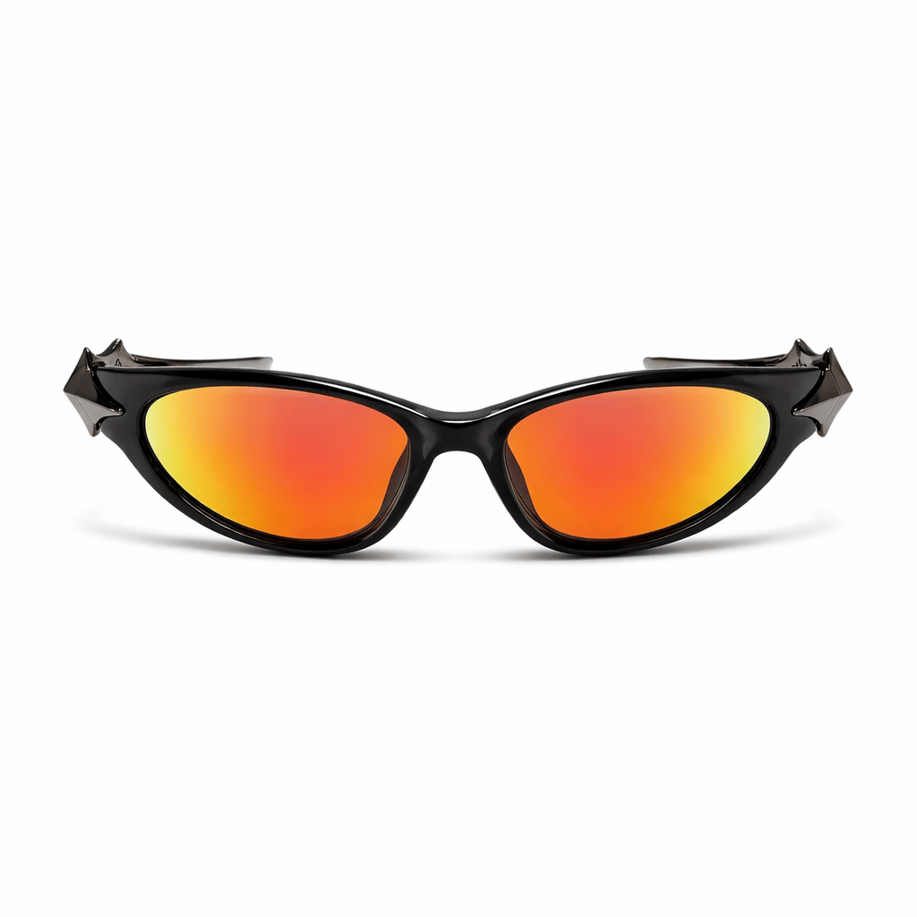 Lunettes de Soleil – Futuristes Spatiales Noires