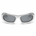 Lunettes de Soleil – Nova Argent Futuristes