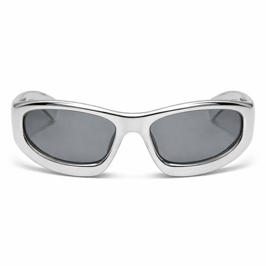 Lunettes de Soleil – Nova Argent Futuristes