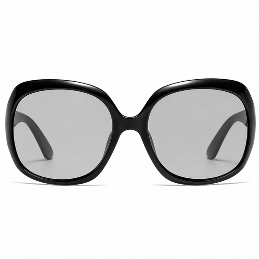 Lunettes de Soleil Oversize - Photochromiques Verres Gris