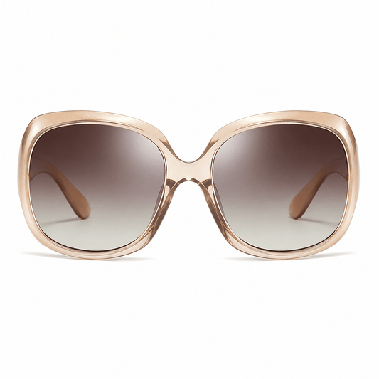 Lunettes de Soleil Oversize - Polarisées Photochromiques Beige