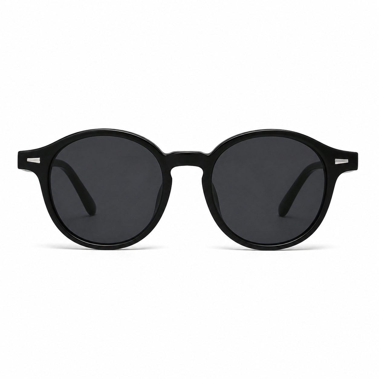 Lunettes de Soleil Rondes - Noires