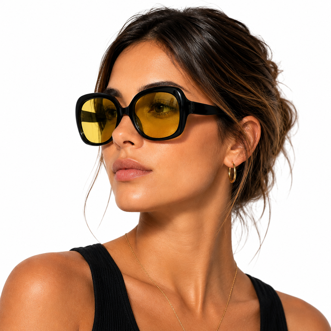 Lunettes de Soleil Oversize - Vision Nocturne Photochromiques