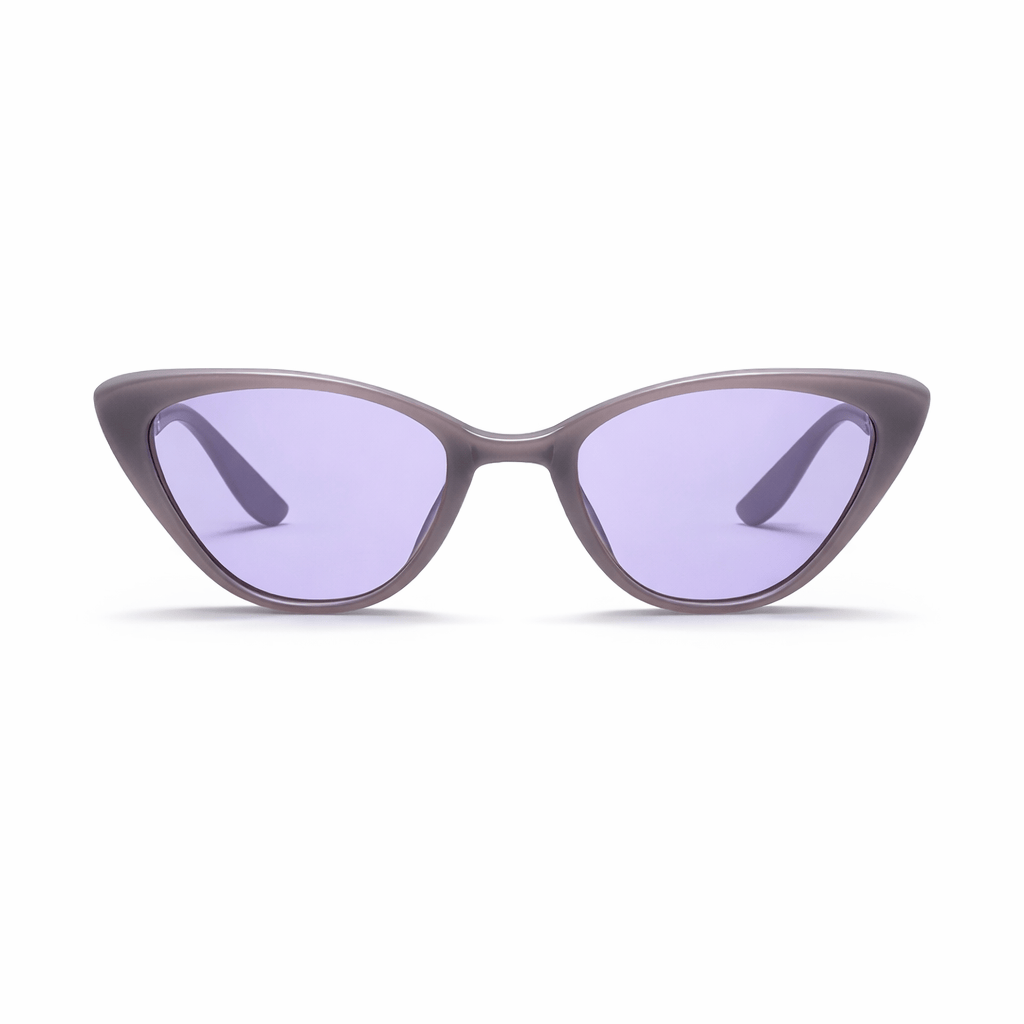 Lunettes de Soleil – Œil de Chat Violettes